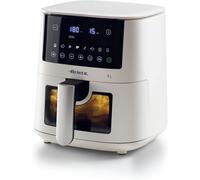 Ariete 4633 Friggitrice ad aria 4L, 1400W, Capacità 4L, 9 programmi, Funzione Shake e Grill, Temperatura fino a 200°C, Bianco