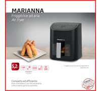 Friggitrice Marianna Capacit 5.2 Litri 1700 Watt Colore Nero