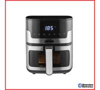 Friggitrice ad Aria 5.5 Litri Acciaio Antiaderente Display Timer ZEPHIR zhc55s