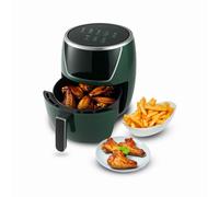 Friggitrice Ad Aria 5l 1500w Temperatura 80-200°C Con Timer E Display Led