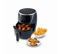 Friggitrice Ad Aria 5l 1500w Temperatura 80-200°C Con Timer E Display Led