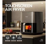 Friggitrice ad aria 5L Friggitrice elettrica senza olio con controllo touch