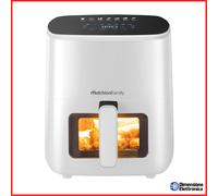 Friggitrice ad Aria 8 Litri Air Fryer Melchioni Family Marianna plus BIANCA Led