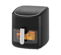 MELCHIONI FAMILY GAIA 8 Litri FRIGGITRICE AD ARIA, capacità l, Max potenza 1800 W, NERO