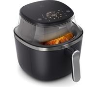 Friggitrice Ad Aria Xxl Nera 7.2 Litri Con Finestra 16 Programmi