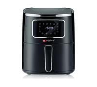 alpina Friggitrice ad Aria 4.5L - Air Fryer per 3-4 persone - Airfryer con Display Digitale - Temperatura Regolabile da 80°C a 200°C - Timer fino a 60 Minuti