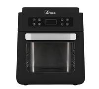 FRIGGITRICE AD ARIA ARDES FRIGGISANA XXL 12L 1700W TOUCH GIRARROSTO NERO BLACK