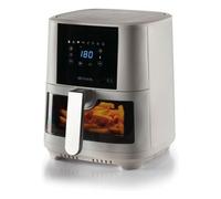 Ariete 4630 Friggitrice ad aria 9L, 1500 W, Capacità 9L, Capacità di cottura 3,5kg, 8 programmi preimpostati, Temperatura fino a 200°, Cestello trasparente per controllo cottura, Bianco