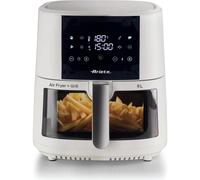 Ariete 4630 Friggitrice ad aria 9L, 1500 W, Capacità 9L, Capacità di cottura 3,5kg, 8 programmi preimpostati, Temperatura fino a 200°, Cestello trasparente per controllo cottura, Bianco