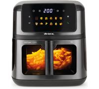 Ariete Ariete 4642 Air Fryer e Grill 10L Digital, 2100W, Doppia resistenza superiore e inferiore, Capacità XXXL 10L, 14 programmi di cottura, Pannello touch, Avvio ritardato, Timer, Finestra trasparen