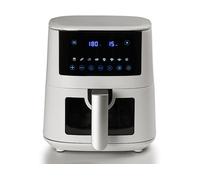 Ariete 4633 Friggitrice ad aria 4L, 1400W, Capacità 4L, 9 programmi, Funzione Shake e Grill, Temperatura fino a 200°C, Bianco