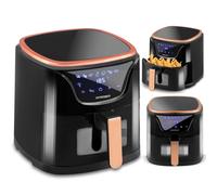 Friggitrice ad aria BD-652 nera e oro