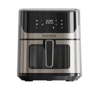 Friggitrice ad Aria Black & Decker BXAF6500E 6.5L 1600W Touchscreen 8 Programmi