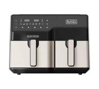 Friggitrice ad Aria Black & Decker BXAF9000E 9L 2500W Doppio Cestello Touch