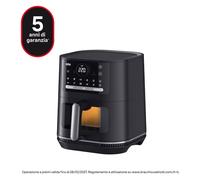 Friggitrice ad aria Braun HF5075I potenza 2000W doppia resistenza capacita' 6 l