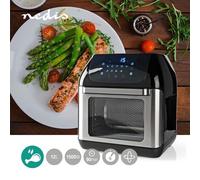 Friggitrice ad aria calda 12 l | Timer: 60 min | Digitale | Nero