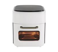Friggitrice ad aria calda, 15 l, con touch screen a LED, riscaldata a 360°, friggitrice ad aria calda senza olio, friggitrice ad aria per grigliare, cuocere, arrosti, ecc., lavabile in lavastoviglie