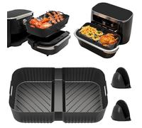 Friggitrice ad aria calda accessorio per Ninja Foodi Flexdrawer 10,4 L, stampo in silicone Airfryer Riutilizzabile Air Fryer Accessori per Ninja AF500EU