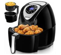 Friggitrice ad aria calda MalTec AirFryer2500W Display LED 1400W 7 programmi ...