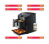 Friggitrice ad aria calda Midea, doppia pila, friggitrice ad aria sovrapposta, sincronizzazione WiFi intelligente con Alexa, risparmio di spazio verticale 11L XL, MAF002S 11L Air Fryer