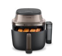 Friggitrice ad aria calda Philips Airfryer Novaplus Serie 5000 NA547/07 7,2 L vapore Nero/Oro 2000 W 21 modalità - Nouvo