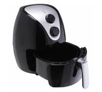 FRIGGITRICE AD ARIA CALDA PROFESSIONALE NERA 1500W 2,8LT SENZA OLIO E GRASSI