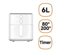 Xiaomi MAF13 Singolo 6 L Indipendente 1550 W Friggitrice ad aria calda Bianco
