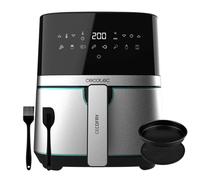 Cecotec Friggitrice ad aria Cecofry Full Inox 5500 Pro 5,5 L 1700 W con accessori