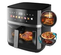 Friggitrice ad aria Cecotec DuoHeat 8L 2200W doppia resistenza, grill e finestra