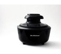 Friggitrice ad Aria con 6 Funzioni di Cottura Preimpostate, Cestello Removibile, Coperchio in Vetro, Manico Ergonomico, Nero