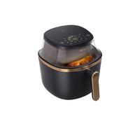 Friggitrice ad aria con finestra Philips Series 3000 NA322-00 - Nero, 4.2L
