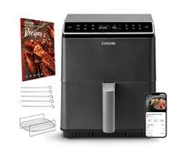 Cosori Dual Blaze Unico 6,4 L Autonomo 1700 W Friggitrice ad aria calda Grigio scuro - Nouvo