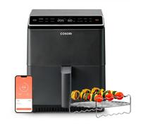 Friggitrice ad aria Cosori Dual Blaze Chef Edition 6.4L 1700W Touch Display APP Accessori