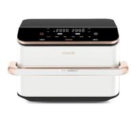 Friggitrice ad aria Cosori DualBlaze TwinFry 10 L senza olio CAF-TF101S doppia zona bianca - Nouvo