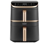 Friggitrice ad aria Cosori Turbo Tower Pro Smart Chef Edition 10,8L 2630W WiFi doppio vano