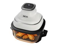 Friggitrice ad aria digitale 4,2 L 1500 W bianca Akai bianco