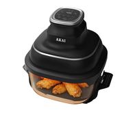 Friggitrice ad aria digitale 4,2 L 1500 W nera Akai nero