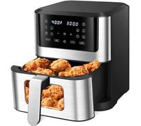 FRIGGITRICE AD ARIA DISPLAY TIMER FORNO FORNETTO DIGITALE 10 LITRI 2400W NO OLIO