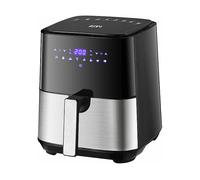 FRIGGITRICE AD ARIA EDM 07790 friggitrice Singolo 5 L 1450 W Friggitrice ad aria calda Nero, Acciaio inox