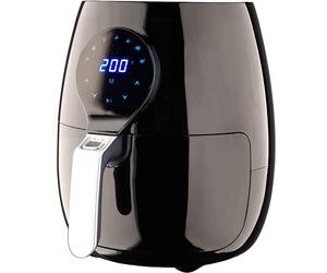 Friggitrice ad aria Fornetto Elettrico 3,5lt. 1500W, Digitale Touch Screen LCD, Temperatura regolabile con 6 metodi di cottura senza olio e grassi con Grill - Mod. Black (Cod. 5793)