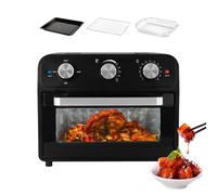 Friggitrice ad Aria | Friggitrice ad Aria con Finestra | Fornetto ad Aria | Friggitrice Senza Olio | Temperatura Regolabile | Fornetto con Teglia | Friggitrice ad Aria da 28lt 2000W