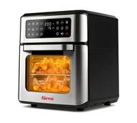 Friggitrice ad Aria Girmi 1800W 12L con Girarrosto Spiedini Grigio