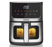 Friggitrice ad Aria Haeger Magic Window Grigio 1400 W