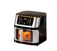 Friggitrice Ad Aria In Acciaio Inossidabile Con Finestra Di Visualizzazione | Multicooker Con Touch Screen Elettrodomestici Da Cucina A Riscaldamento Rapido Cottura Intelligente For Cibi E Snack