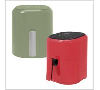 FRIGGITRICE AD ARIA KOOPER 5 LITRI 1200 W 60-200°C DISPLAY TOUCH CESTELLO ACCIAO