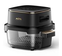 Friggitrice ad Aria Mova Aeroglass AF20 Pro 4L 1700W Doppia Capacità Vetro