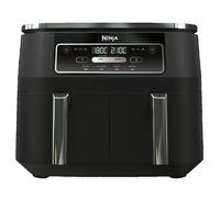 Friggitrice ad aria NINJA Foodi Dual Zone 7,6L, 2 vaschette indipendenti, 2400W, schermo digitale, termostato 50-240°C - Nouvo