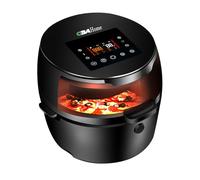 Friggitrice ad aria OBA-OH08 8 litri con sistema aria rotante Senza Olio, Display Digitale a LED, Otto Modalità Preimpostate, touch Screen1500w