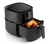 Philips 5000 series HD9285/90 friggitrice Singolo 7,2 L Indipendente 2000 W Friggitrice ad aria calda Nero, Argento