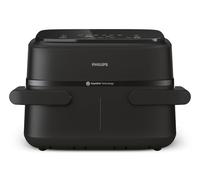 Philips Serie 1000 Airfryer con cestello flexi/doppio, friggitrice ad aria da 7.1L, 10 metodi di cottura, App per ricette NA150/00